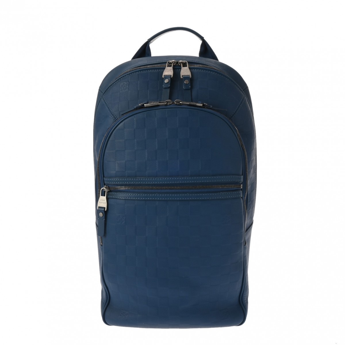 LOUIS VUITTON Damier Anfini Michael backpack Neptune N41353 800000147592000