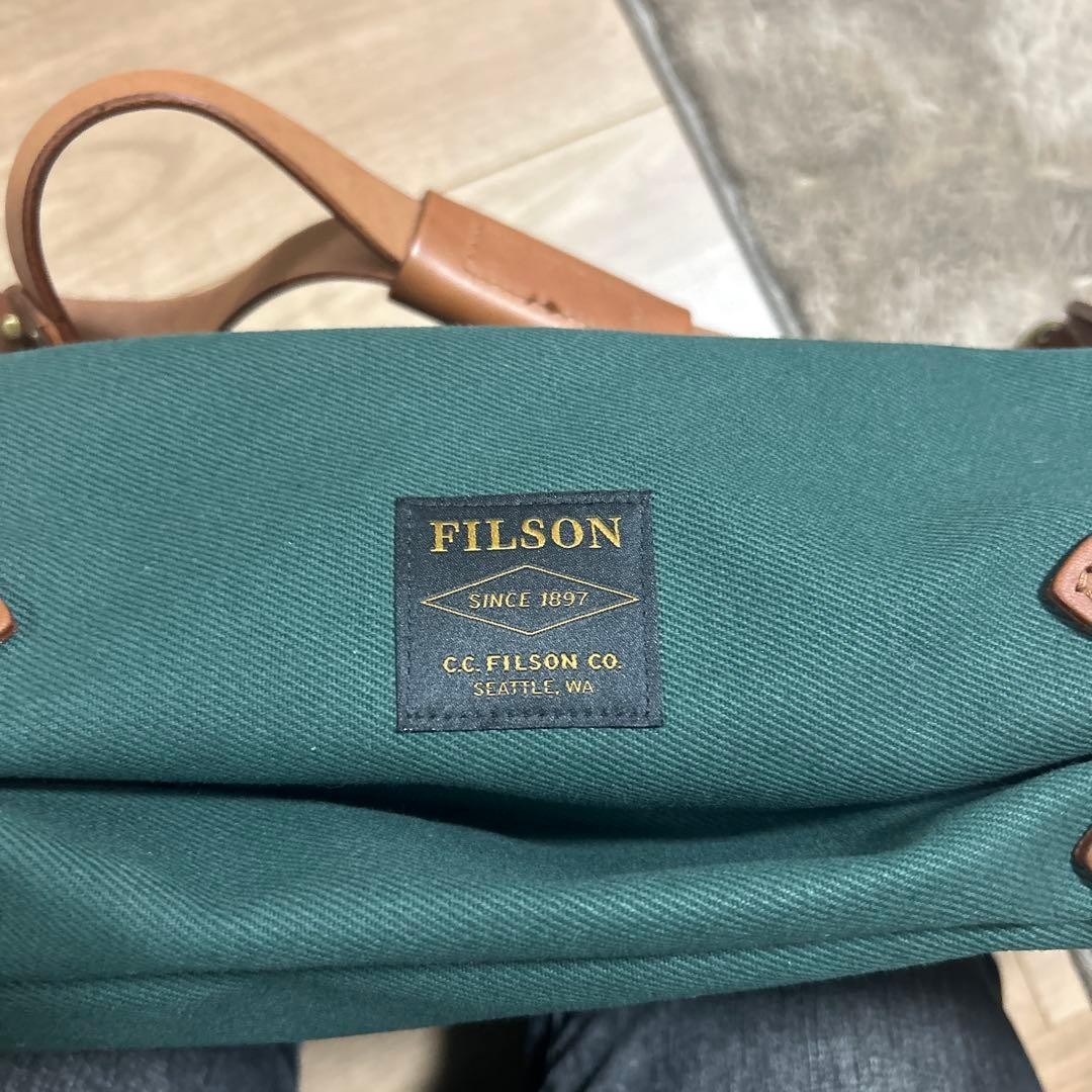 Filson Small Rugged Twill Duffle Bag Hemlock NWT LIMITED EDITION RARE From Japan
