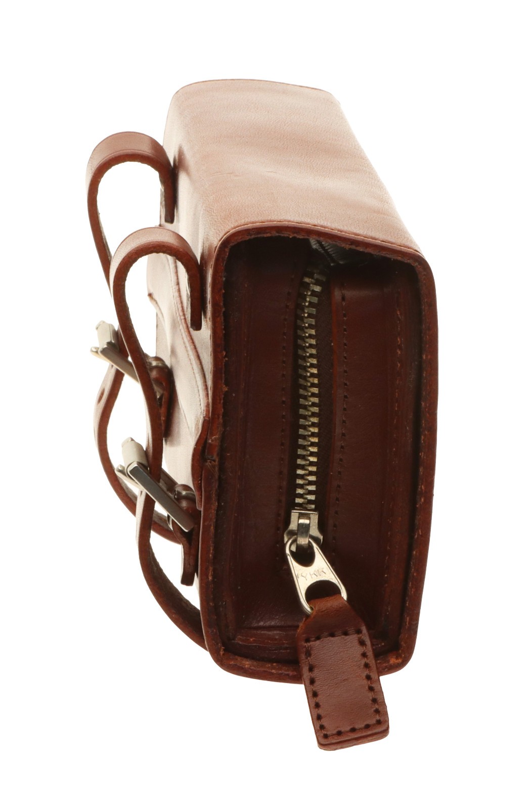 Brooks D-Shaped Saddle Bag 0.75L Brown Leather NEW NOS NIB