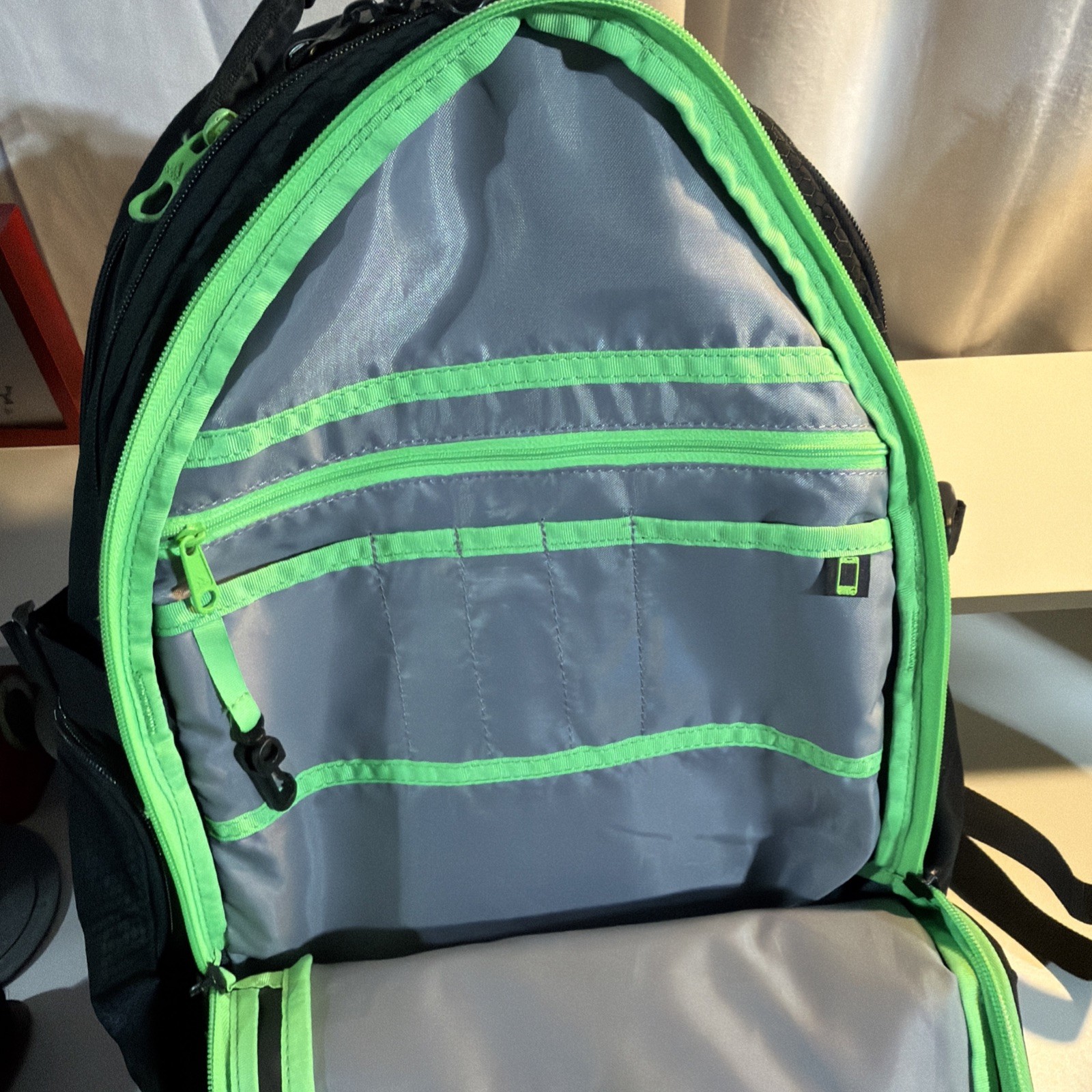 Adidas Black Backpack Load Spring Multi Pocket Laptop Tablet Sport Compatible