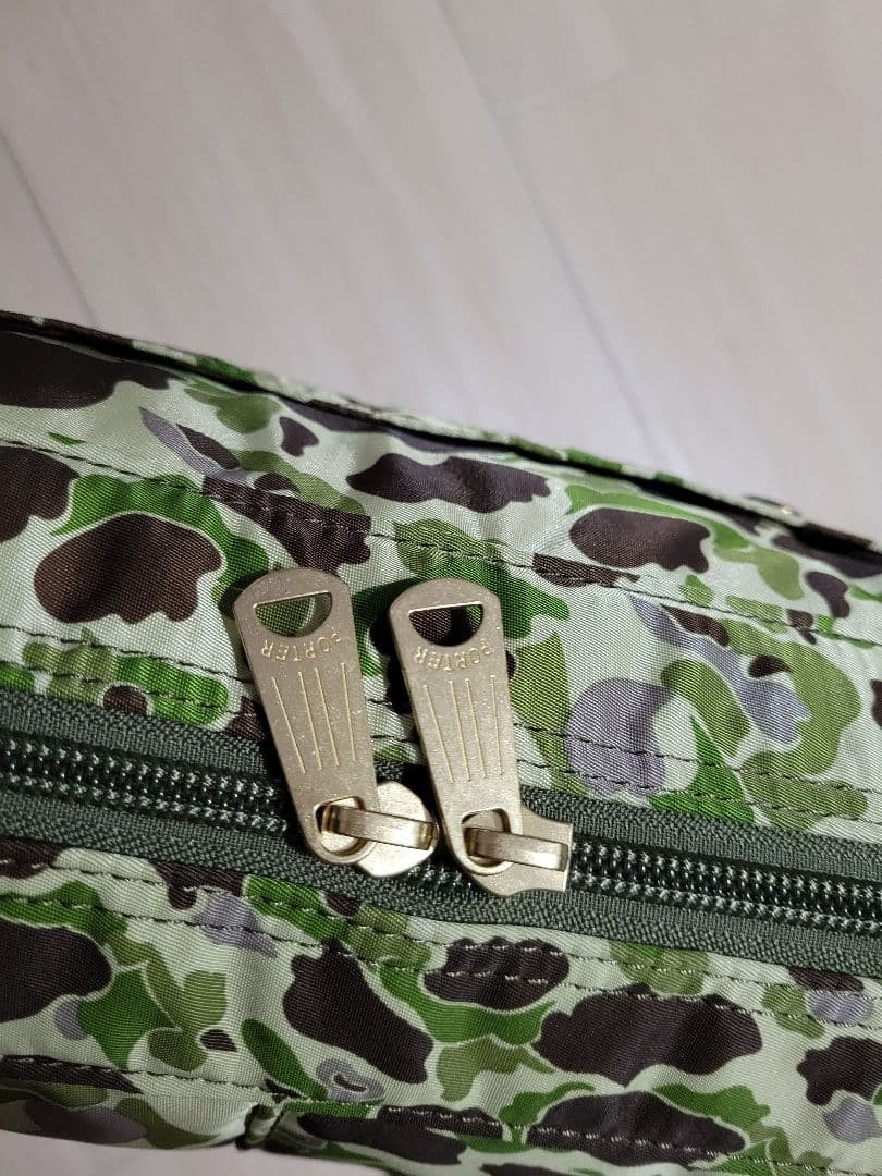 Brand New PORTER JOEPORTER Camouflage Oval Shoulder Bag