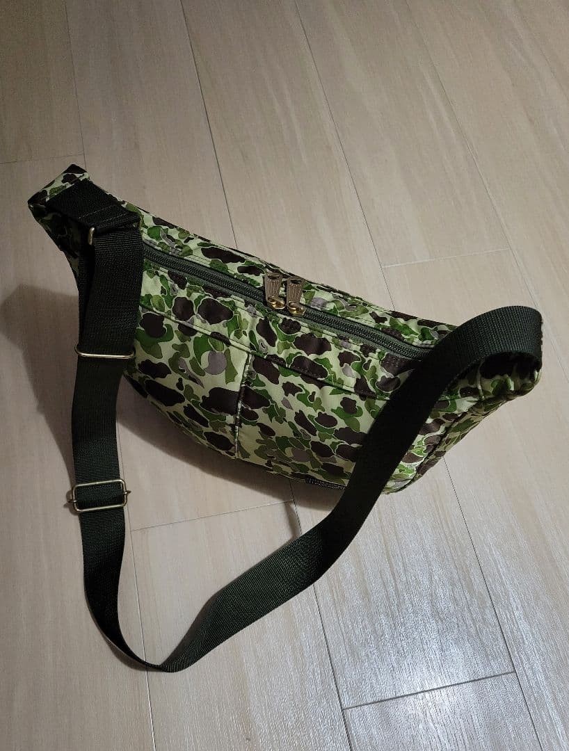 Brand New PORTER JOEPORTER Camouflage Oval Shoulder Bag