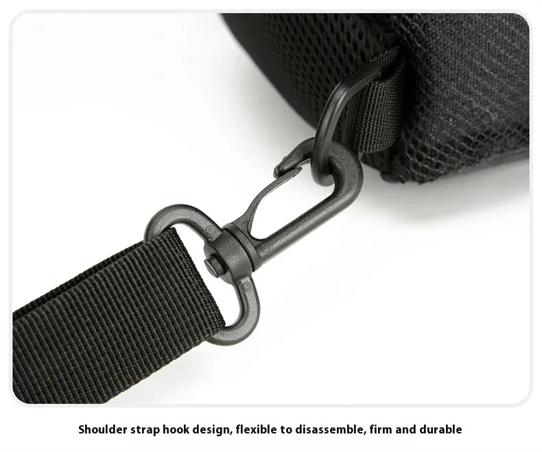 New Multifunctional Men’s Crossbody Shoulder Bag Hard-Wearing Canvas Chest Bag