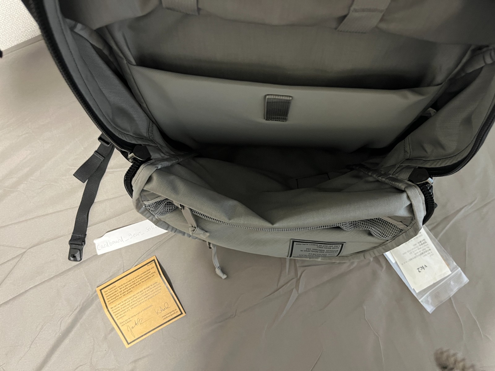 Evergoods CHZ22 Civic Half Zip 22 V2 and glow patch. See note about sternum area