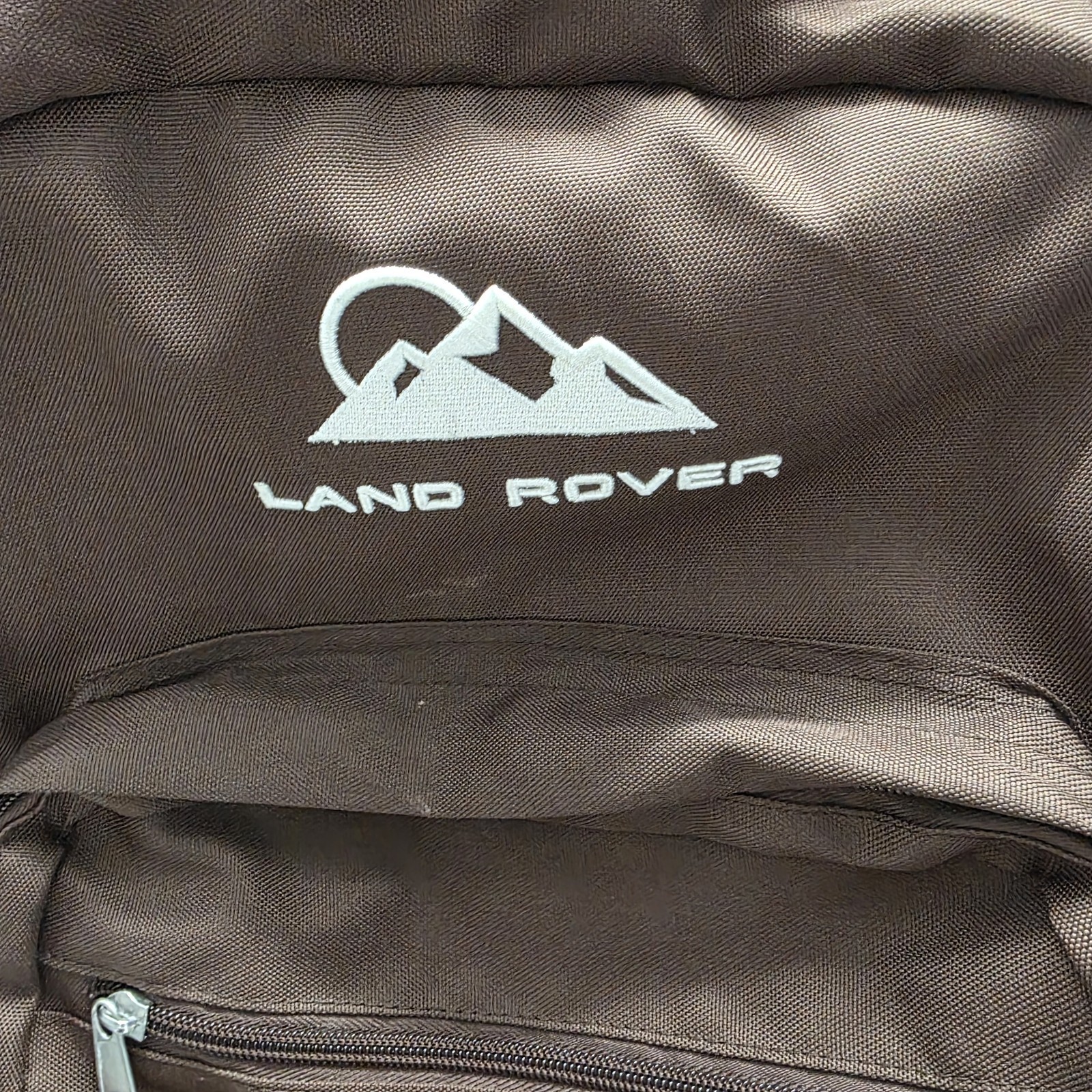 Land Rover Back Pack Brown Adjustable Straps