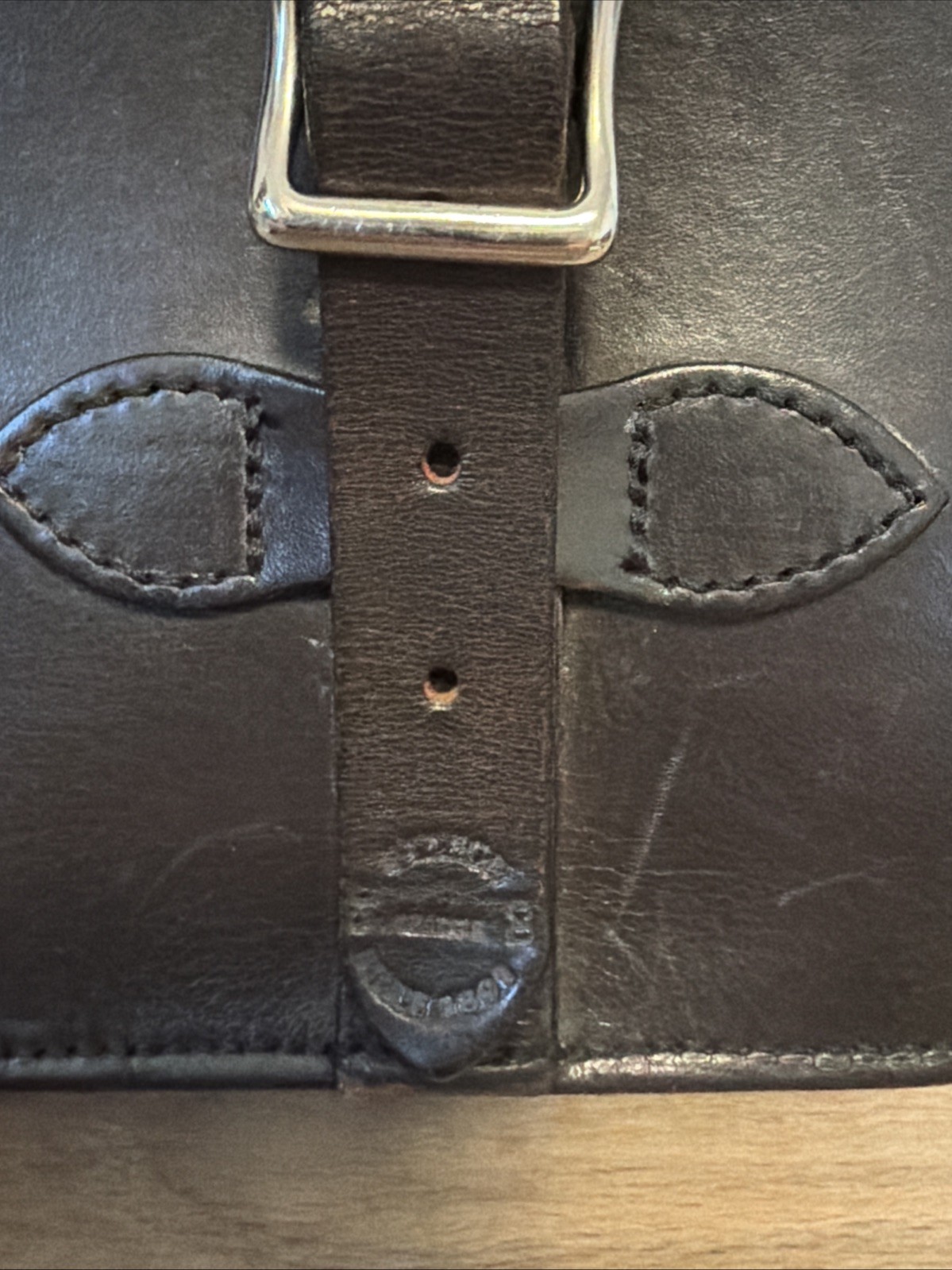 Filson Bridle Leather Field Satchel | Style 252 | Lock with Key | Made in USA