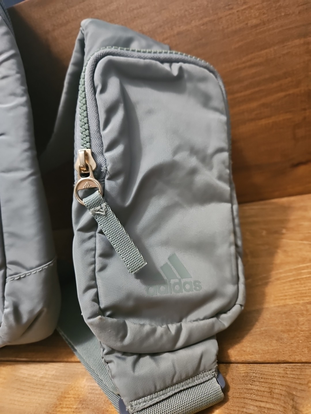 Light Green Color Adidas Essentials 2 Sling Adjustable Strap Crossbody Bag – G3
