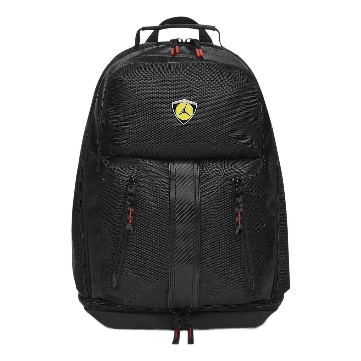Air Jordan Moto Jordan 14 Backpack BRED Black Red Size L RARE [9A0618-023]