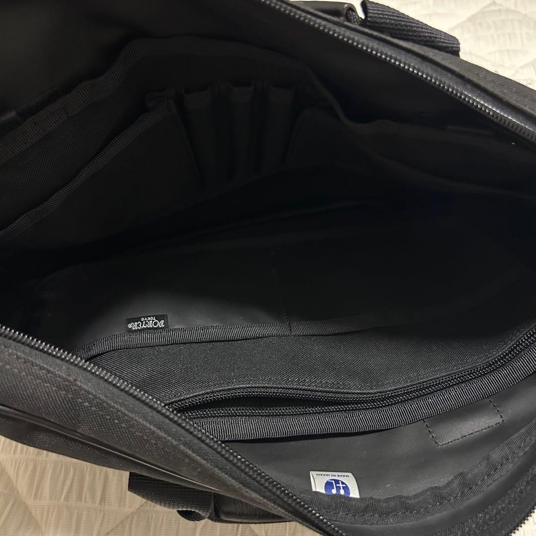 Authentic PORTER 吉田カバン CLIP Business Bag Briefcase Black Size: Fits Most Docume