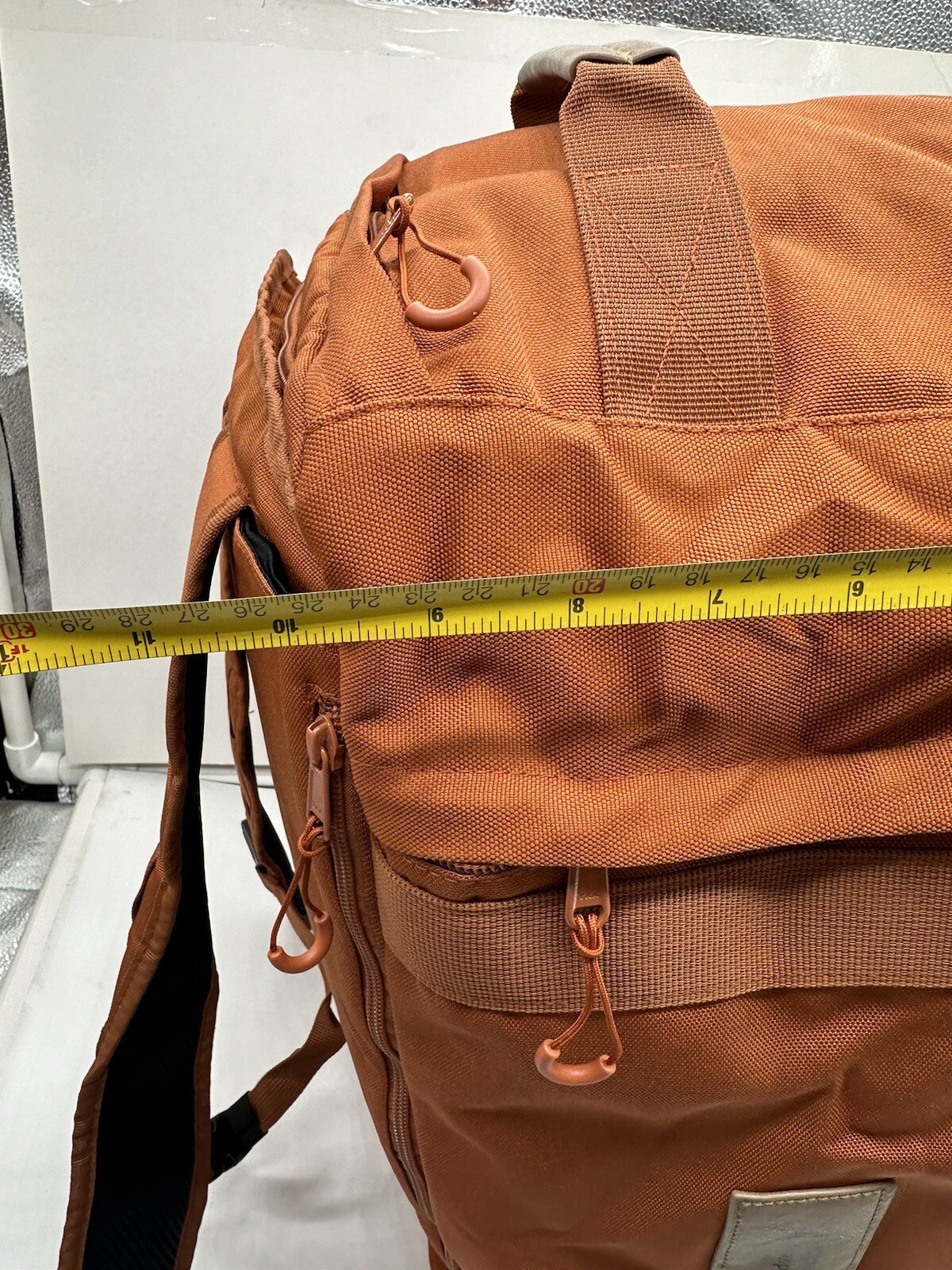 Adventurist Backpack Co. Adventure Backpack/Duffel Bag – Burnt Orange