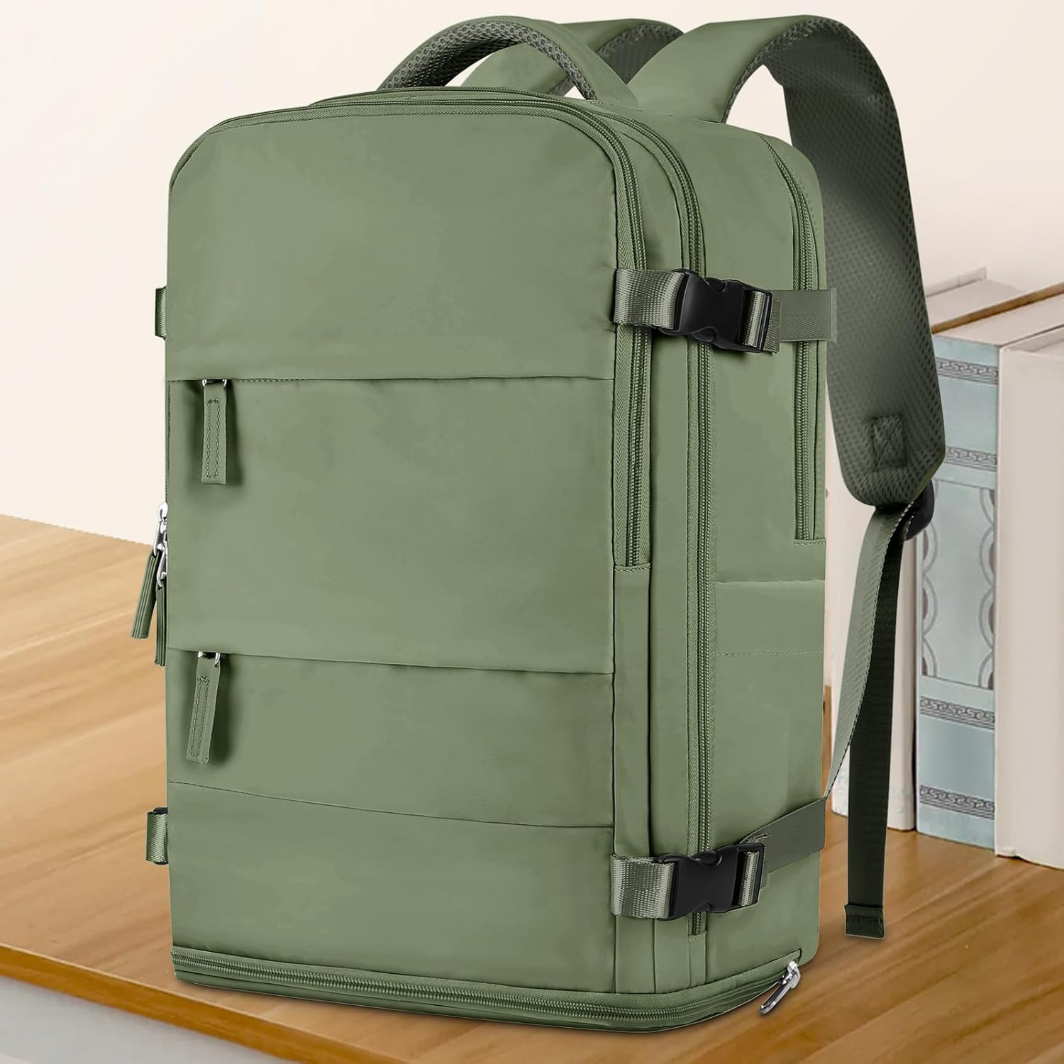 Coowoz Large Travel Backpack Flight Approved Waterproof Carry-On Daypack