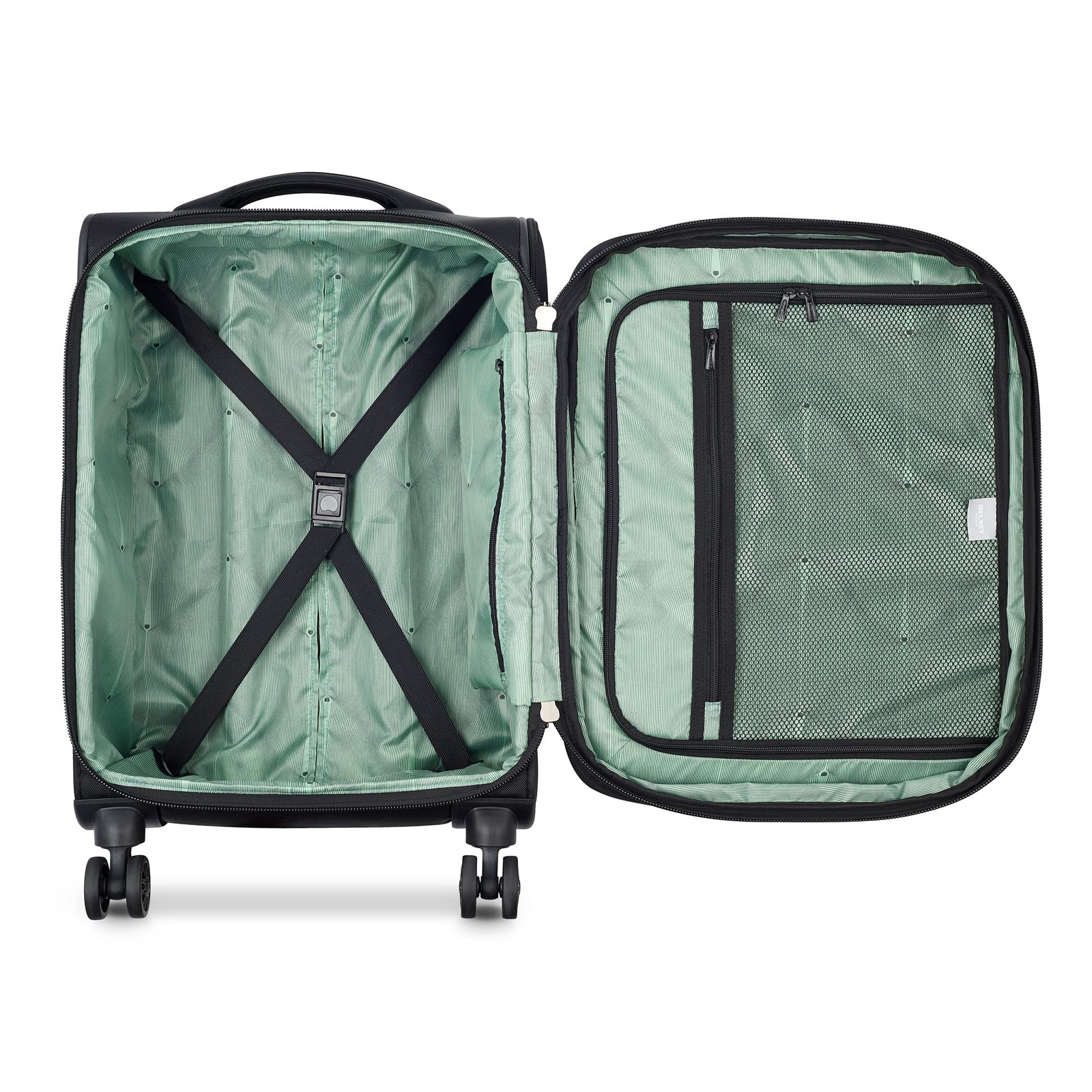 DELSEY Paris Sky Max 2.0 Softside Expandable Luggage Spinner Wheels 21 Inch U5