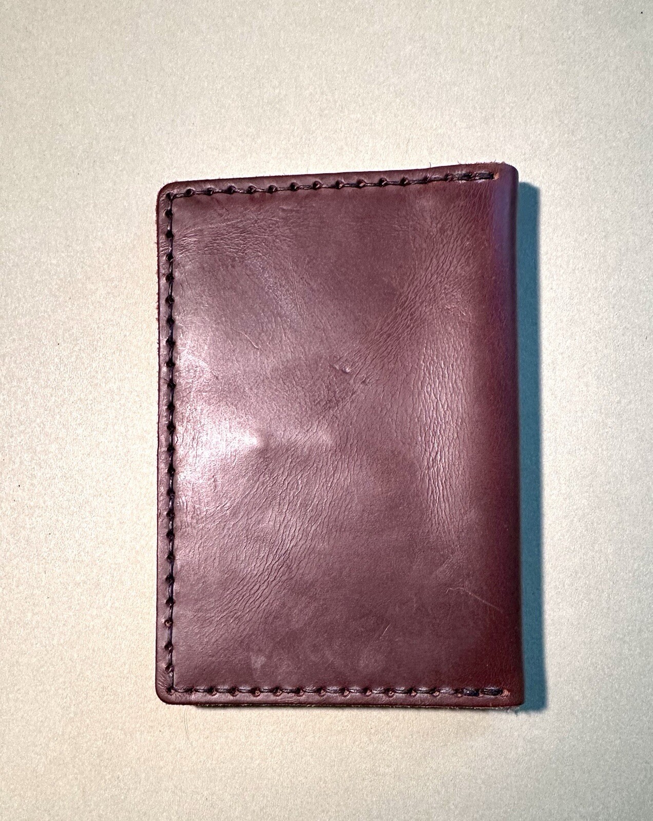 Pendleton Men’s Thomas Kay Passport Case, Tan Leather & Wool Made In USA