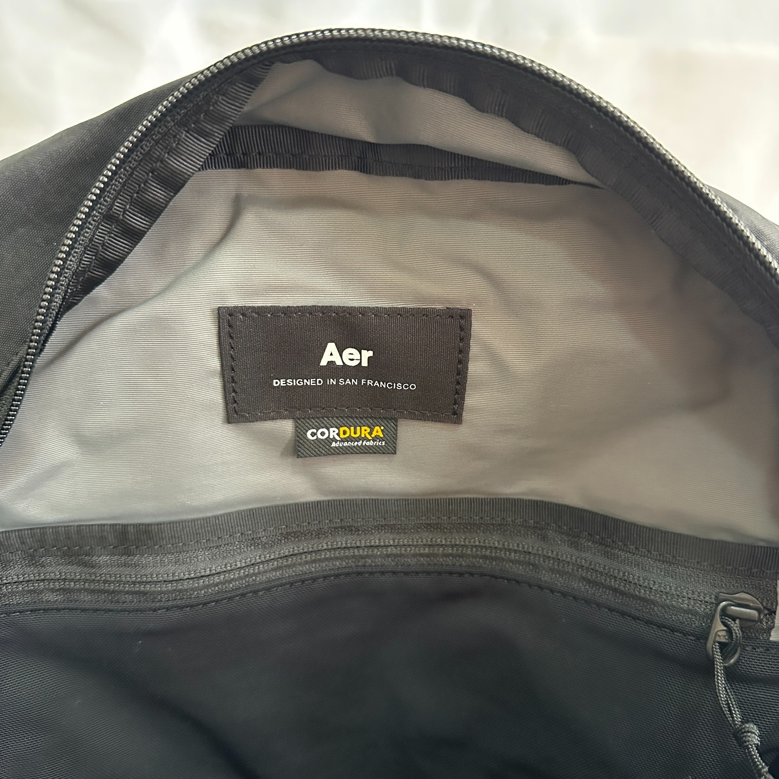Aer Go Pack 2 20L Black – Packable Lightweight Travel Backpack for 16″ Laptop, B