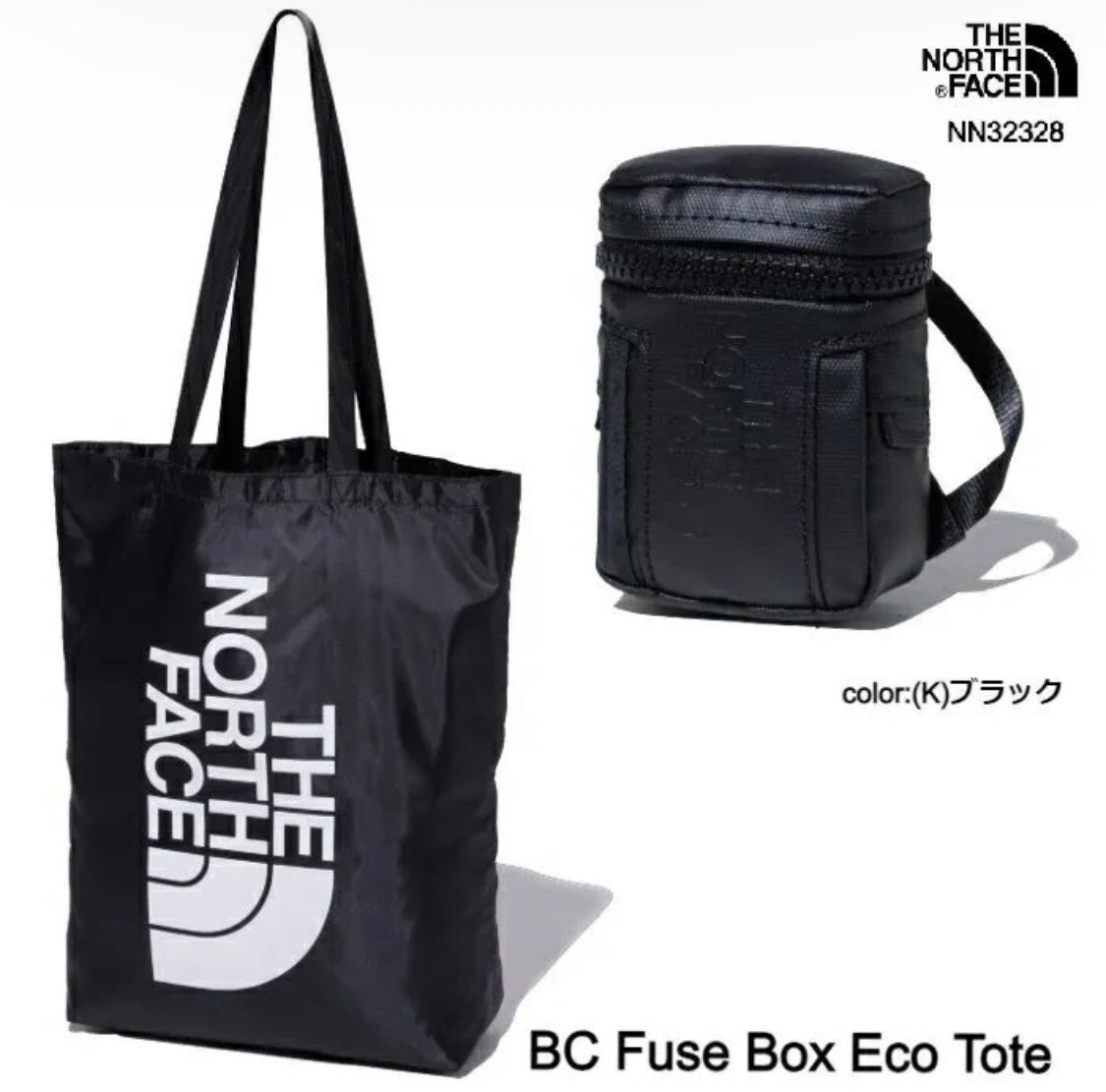 THE NORTH FACE BC FUSE BOX ECO TOTE Black ONESIZE NN32328 New F/S From Japan