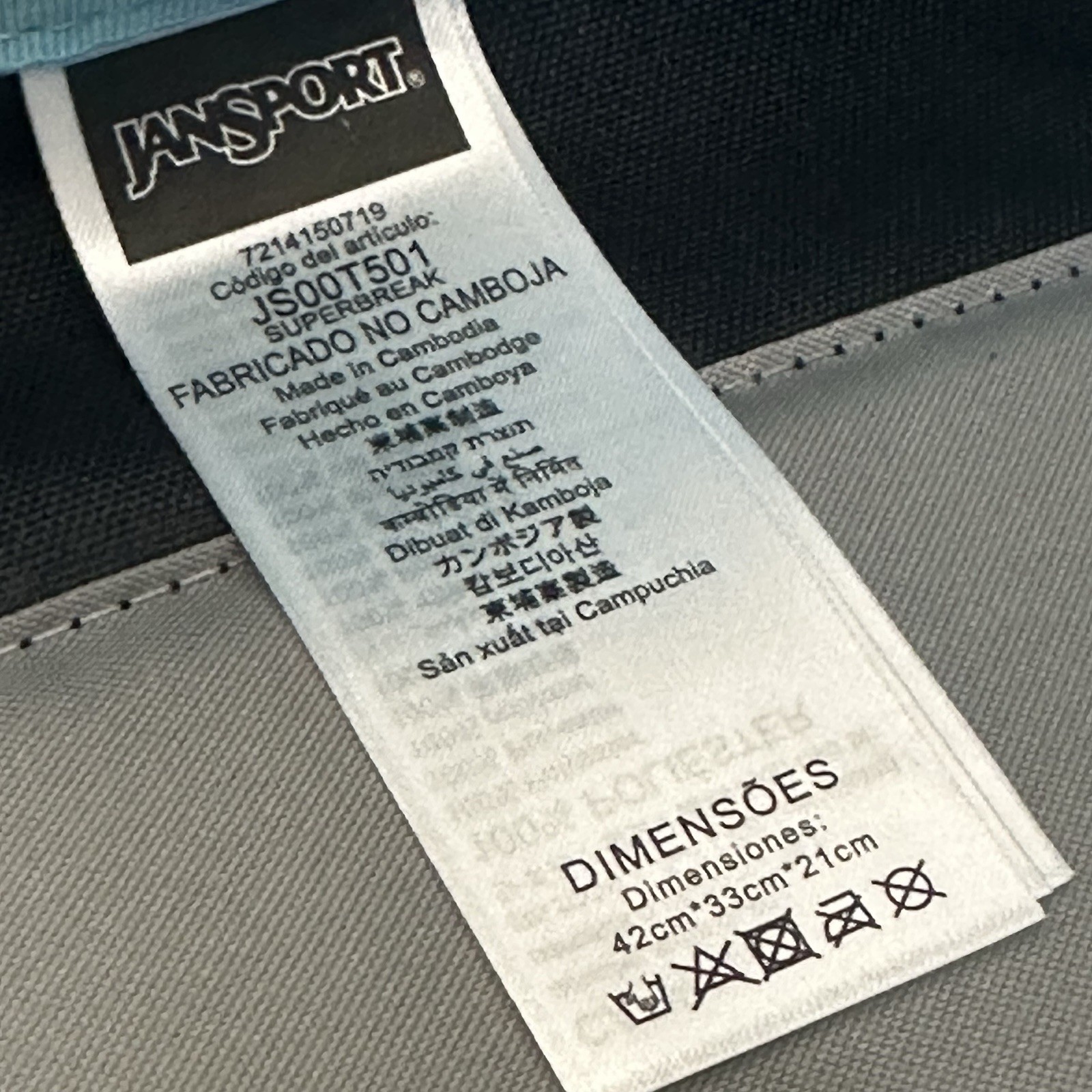 JanSport SuperBreak 25L Backpacks – Mammoth Blue