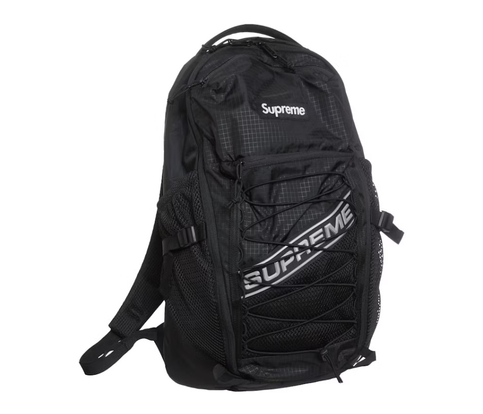 Brand New Authentic Supreme FW23 3D Logo Backpack Black Box Logo
