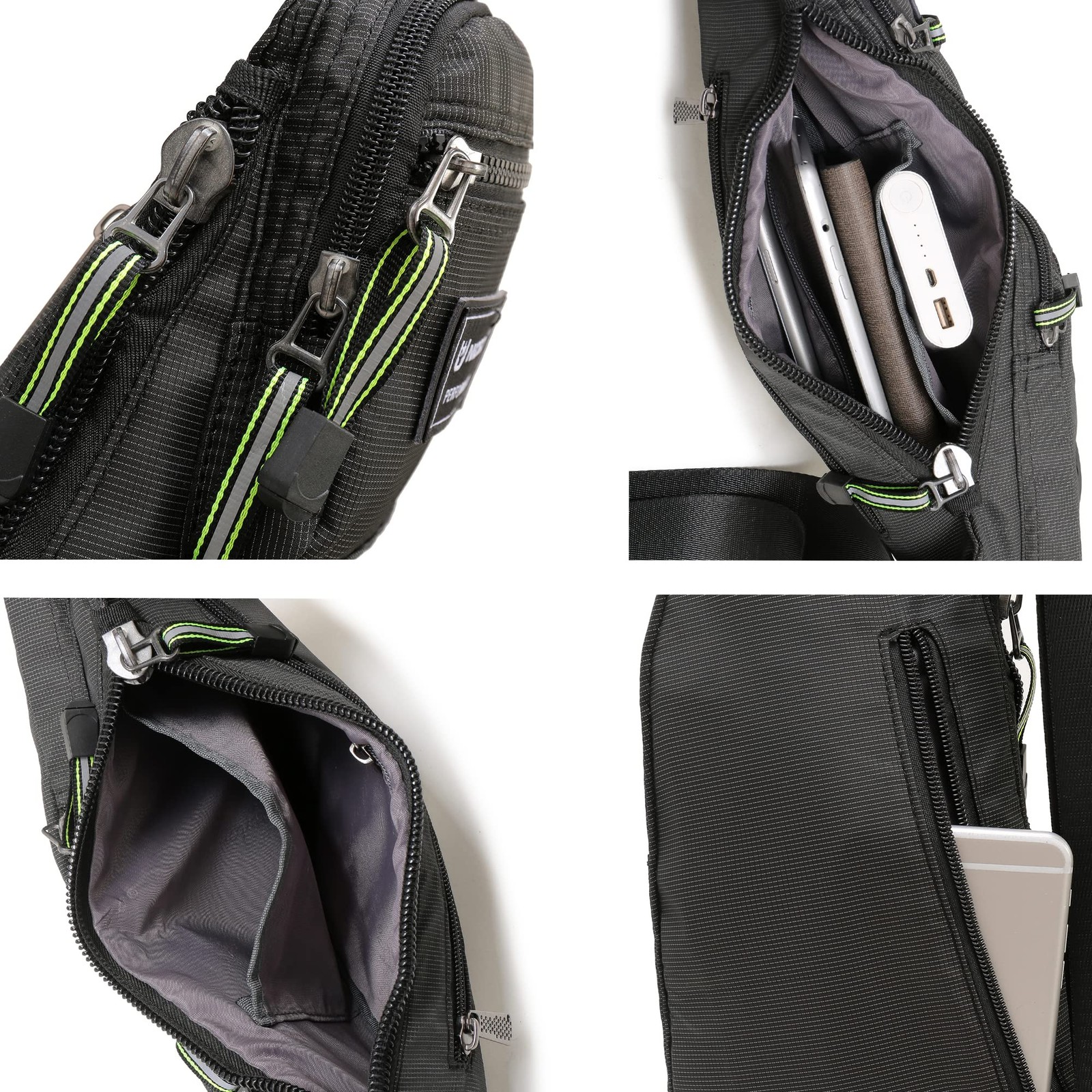 Nicgid Sling Bag Chest Shoulder Backpack Fanny Pack Crossbody Bags for