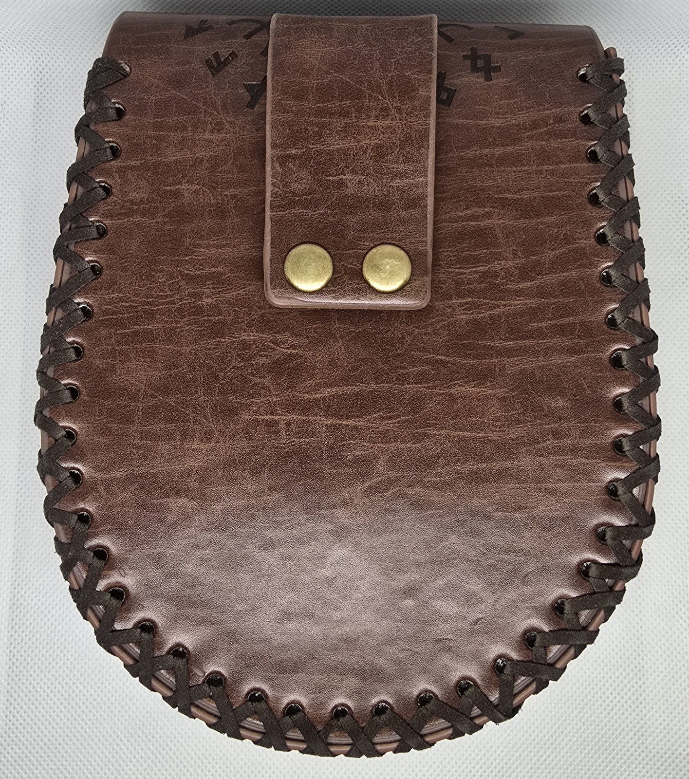 Medieval Costume Renaissance Viking Knight Pirate PU Leather Pocket Belt Bag