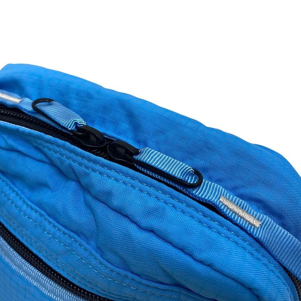 PORTER Mini Shoulder Bag Blue Nylon Vintage Crossbody Zip Japan Rare 17cm 130cm