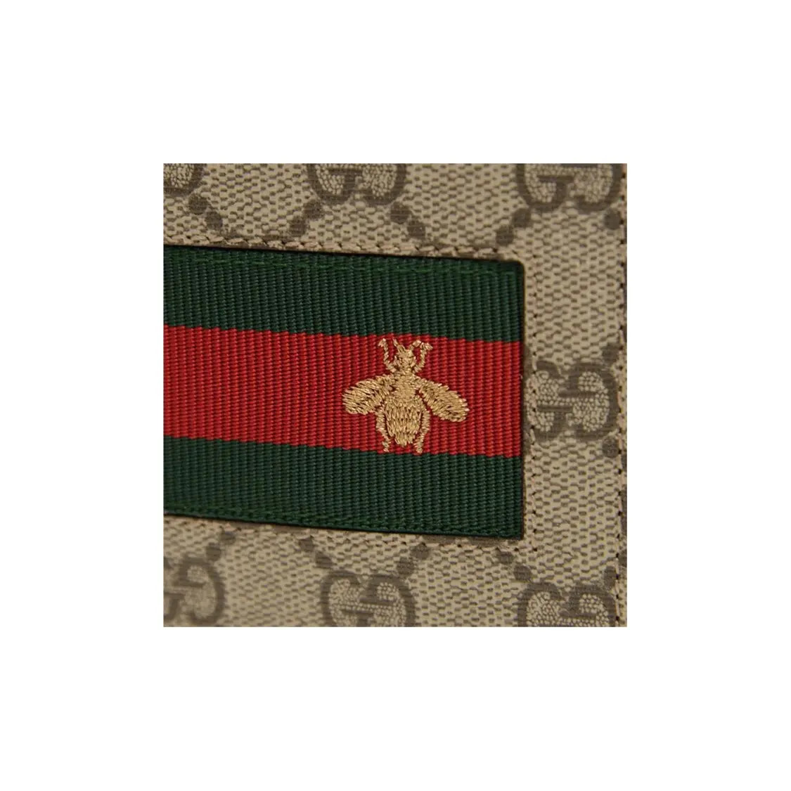 GUCCI Classic Old Flower Logo Wallet Men’s 4.3×3.5 in