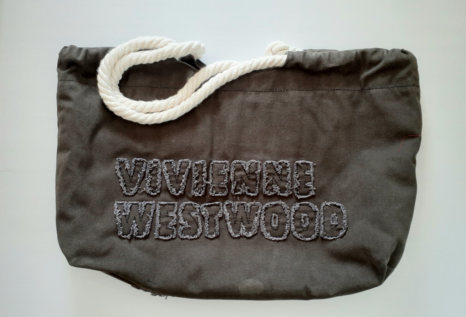 Vivienne Westwood, Very Large Canvas Shopping Bag.