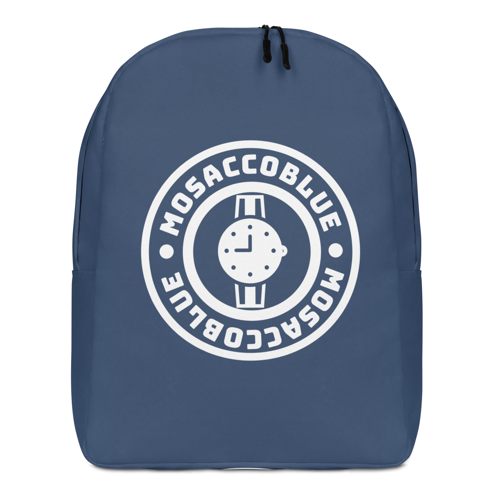 MOSACCOBLUE Blue Minimalist Backpack