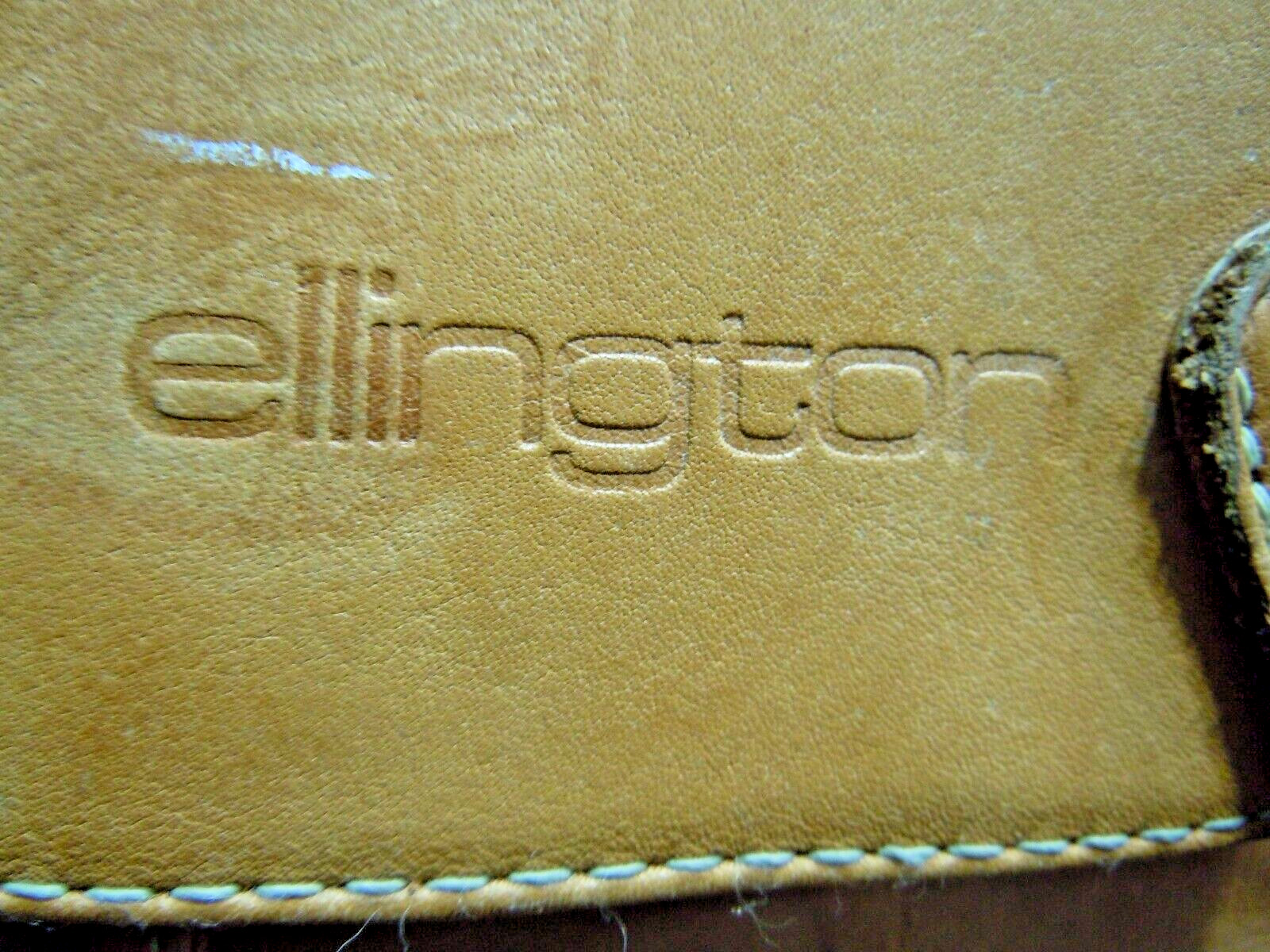 ELLINGTON Vintage Authentic Saddle Brown Leather large Backpack Bag #5