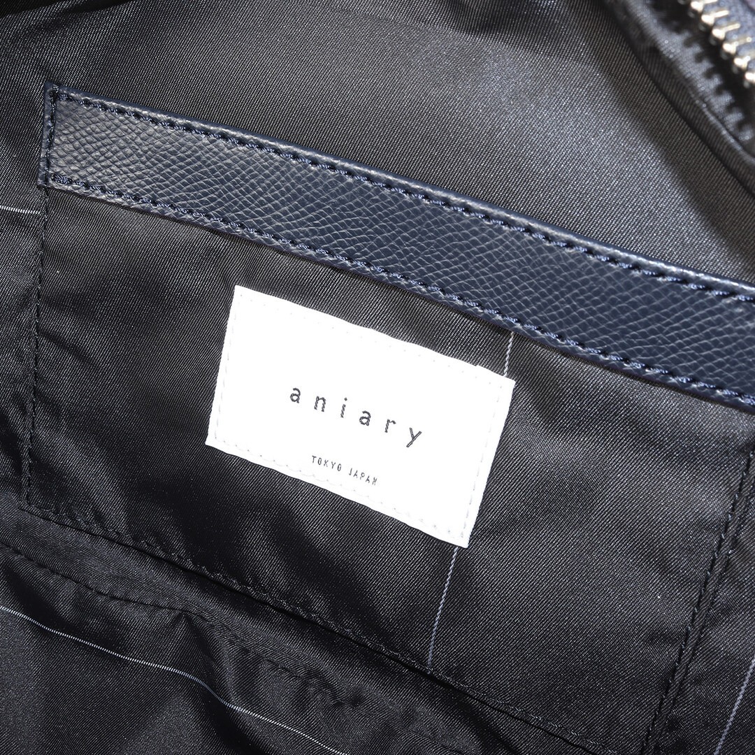 Aniary Bag | Current Model Sfilm Leather Body MADE IN JAPAN Navy Used BEEG-0