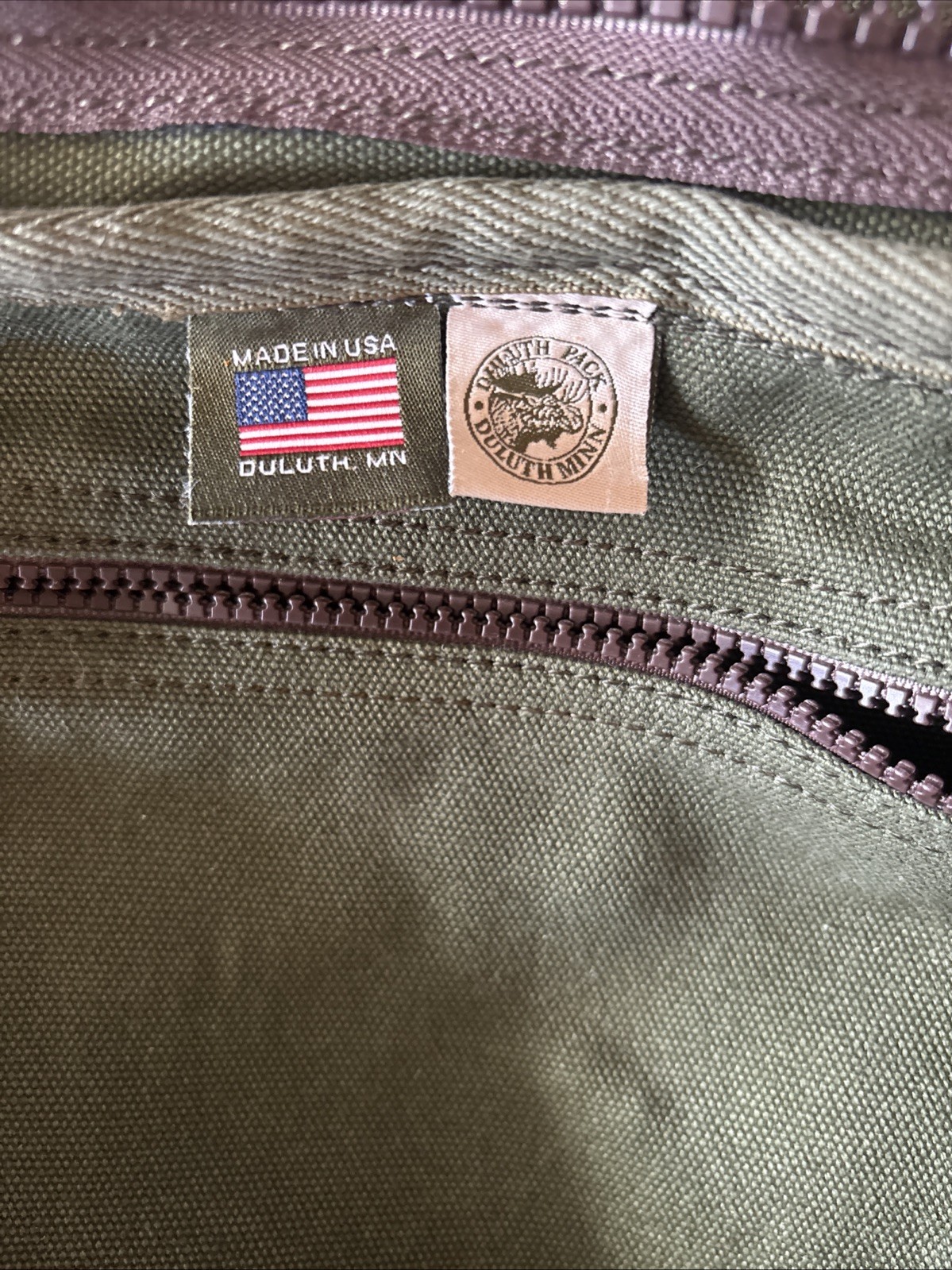 Duluth Pack Sparky Backpack – Green Edition Vintage USA Canvas