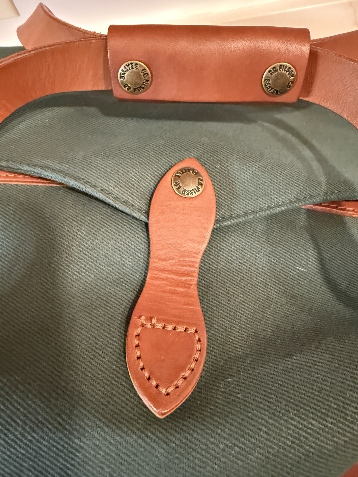 Filson Small Rugged Twill Duffle Bag | Hemlock | NWT | LIMITED EDITION | Rare
