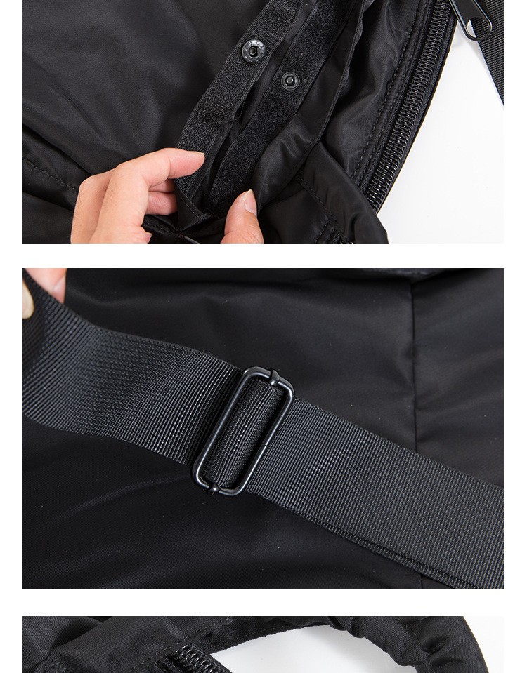 Men’s Oxford Cloth Handbag Large Capacity Messenger Bag Leisure Shoulder Bag