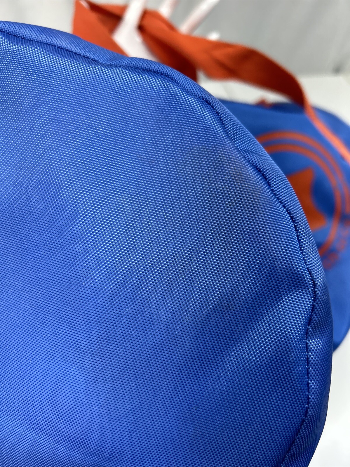 VTG Macgregor Nylon Red And Blue Duffle Bag Gym Bag
