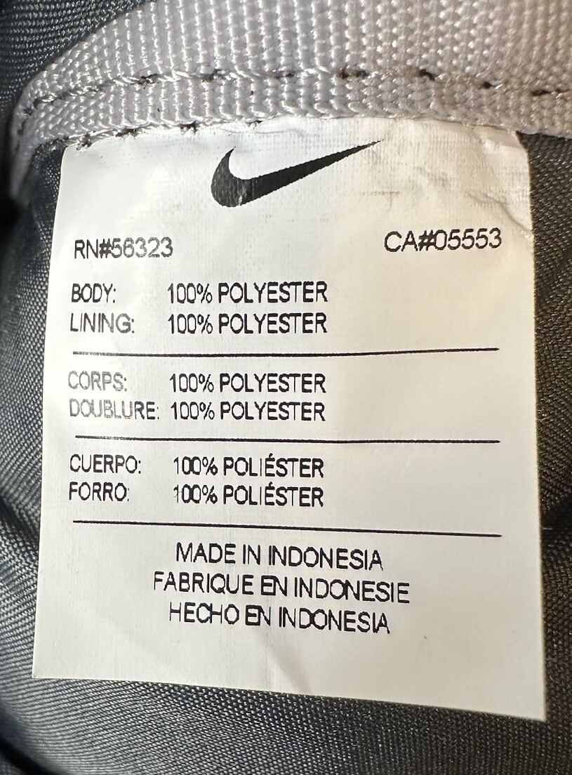 Nike Vapor Speed Printed Black Backpack BA5815-011 NWOT