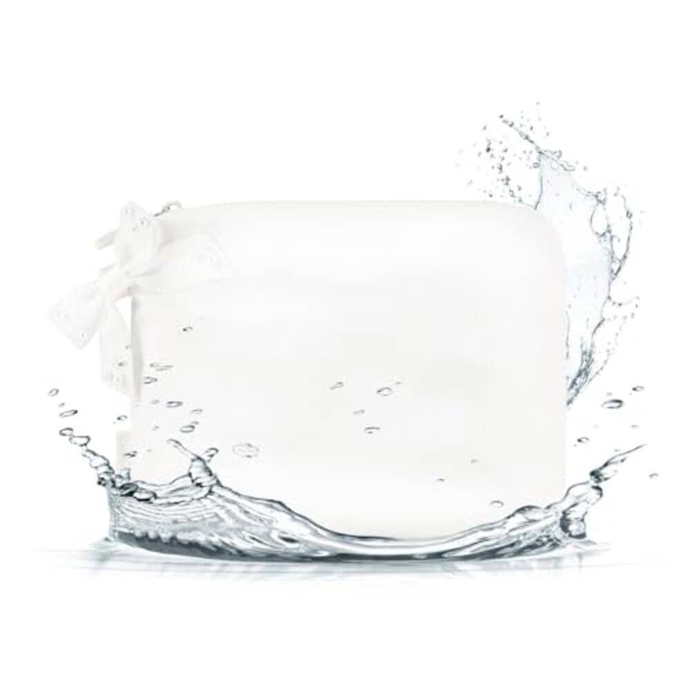 Case-Mate Essential Crinkle Bow Makeup Bag – 8×6.5×2 inches, Ivory Pearl