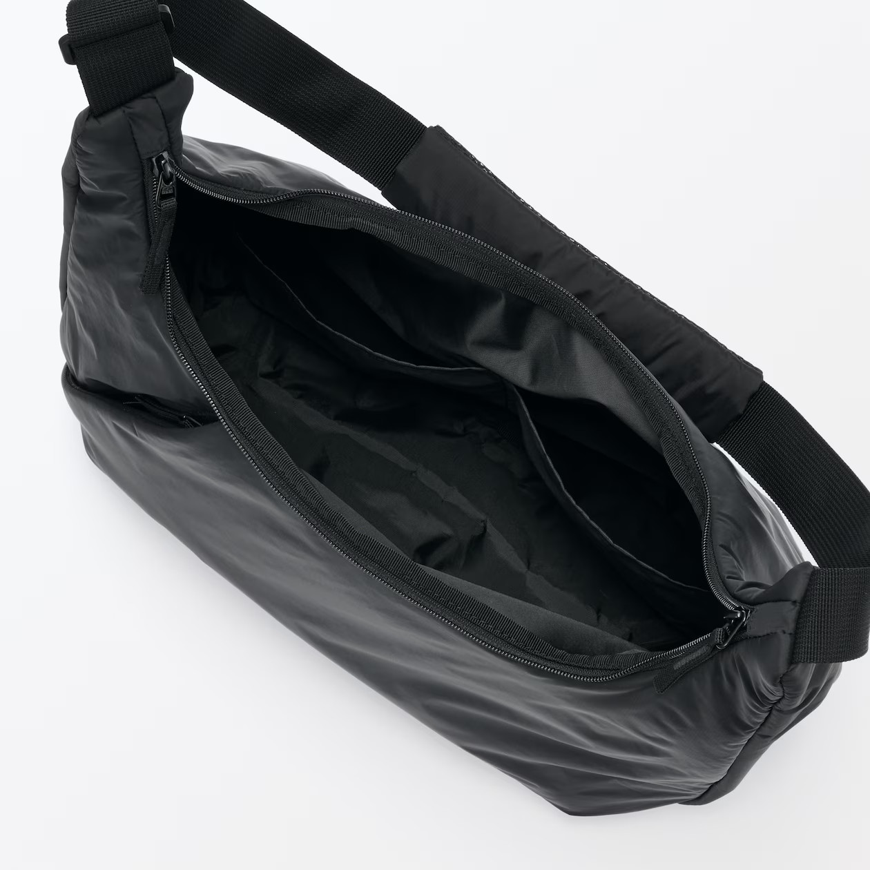 MUJI Water-Repellent Padded 2-Way Sling Bag 15-Litter Shoulder Unisex NWT