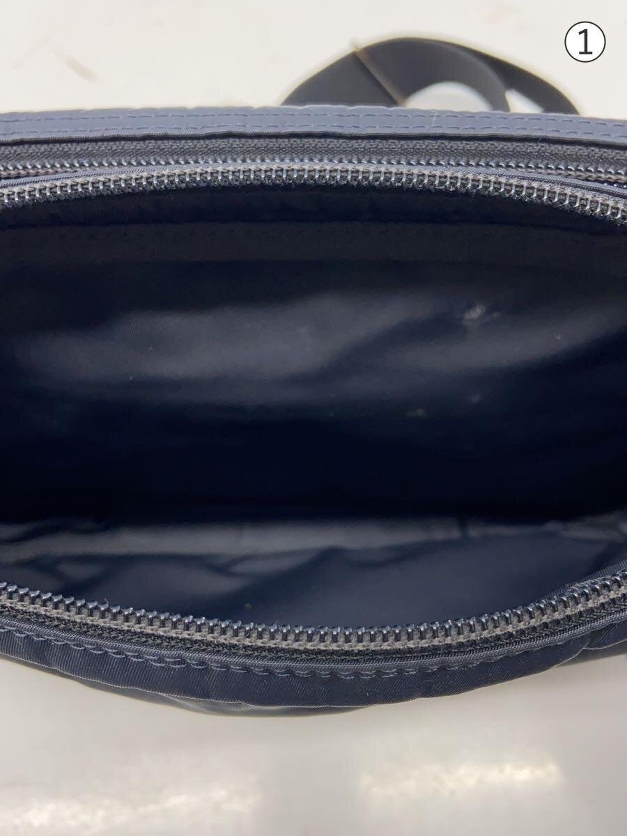 PORTER Shoulder Bag, Acrylic, Black, All-over Pattern