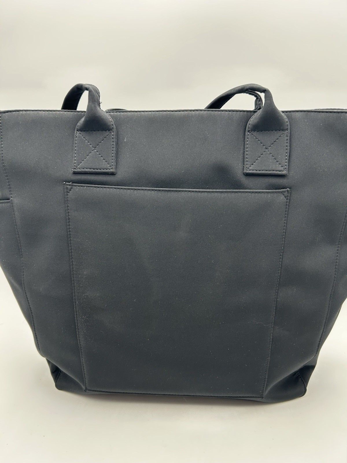 L.L. Bean Large Black Computer Shoulder Tote Bag Multiple Pockets Professional