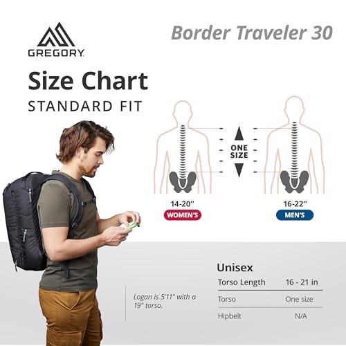 Gregory Border Traveler 30 Backpacks Black Free Size　Japan