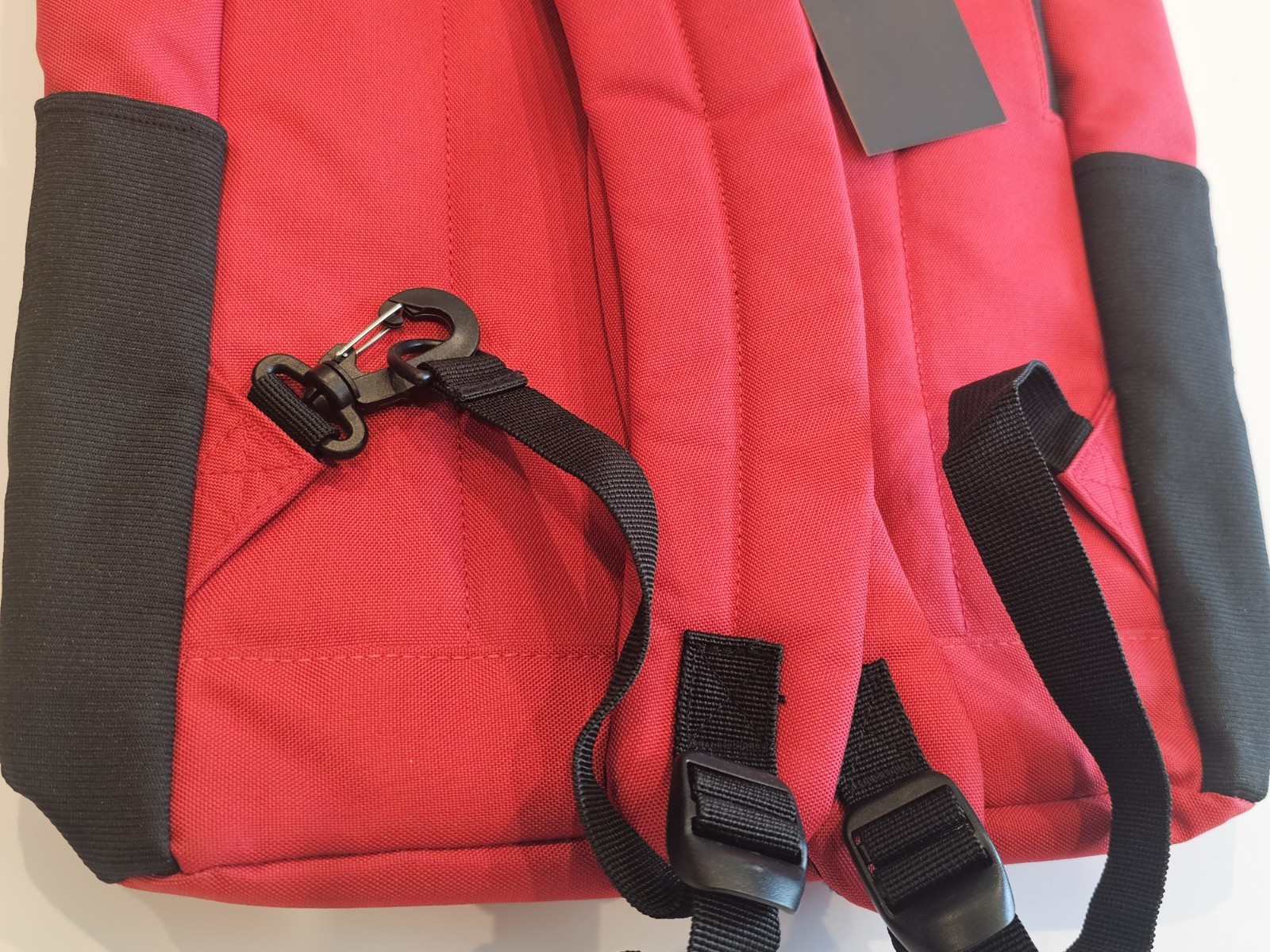Ashbury by Specter Backpack Fliptop Padded Pocket Laptop Compartment RED