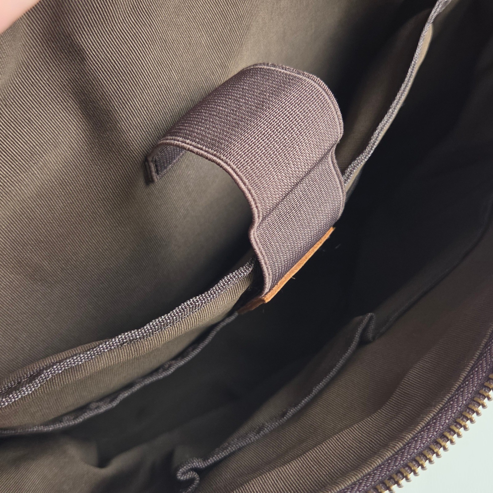 Ducks Unlimited Canvas Backpack Rucksack Field Bag Tan Leather Daypack Rugged