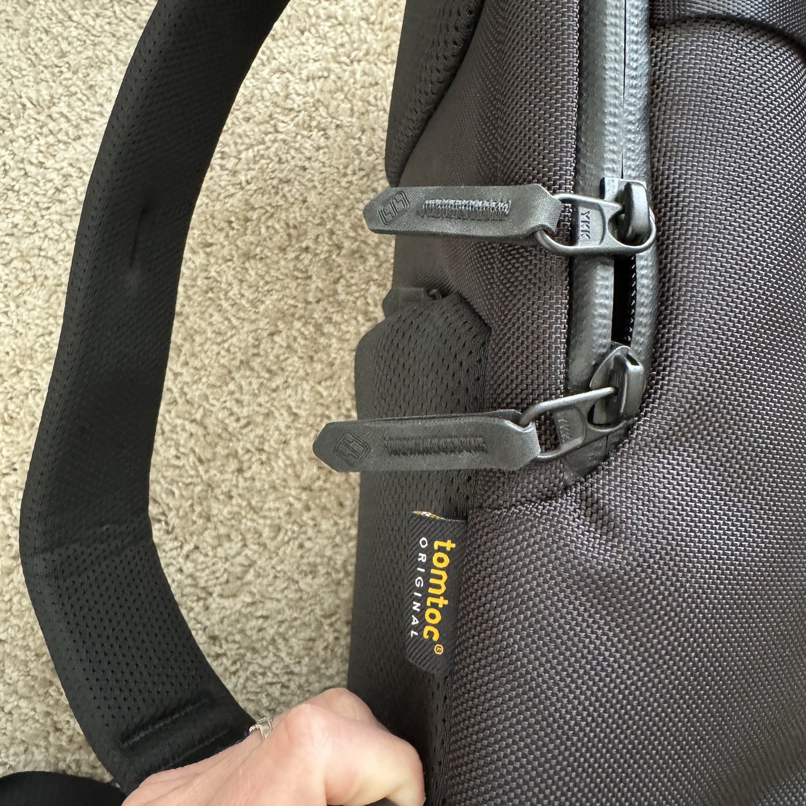 Tomtoc Sling Bag Crossbody Backpack