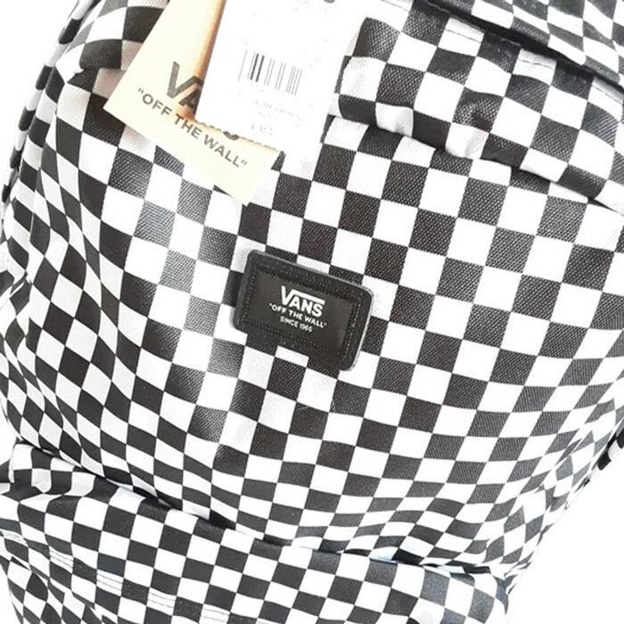 Vans Old Skool III 22L Checker Black/White Backpack Checkerboard School Bag NWT