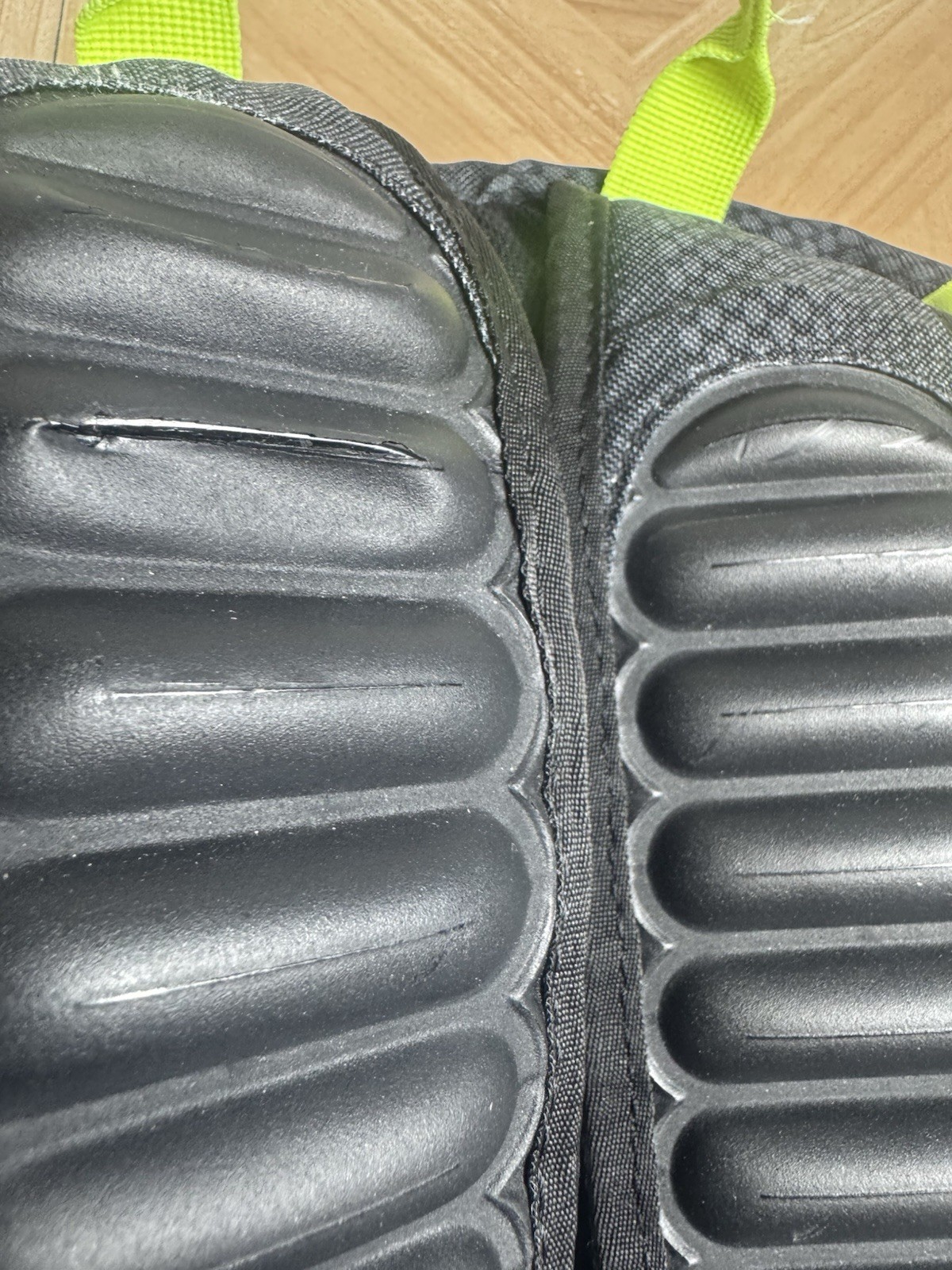 Nike Max Air Backpack School Gym Workout Sports Bag Black Lime Green