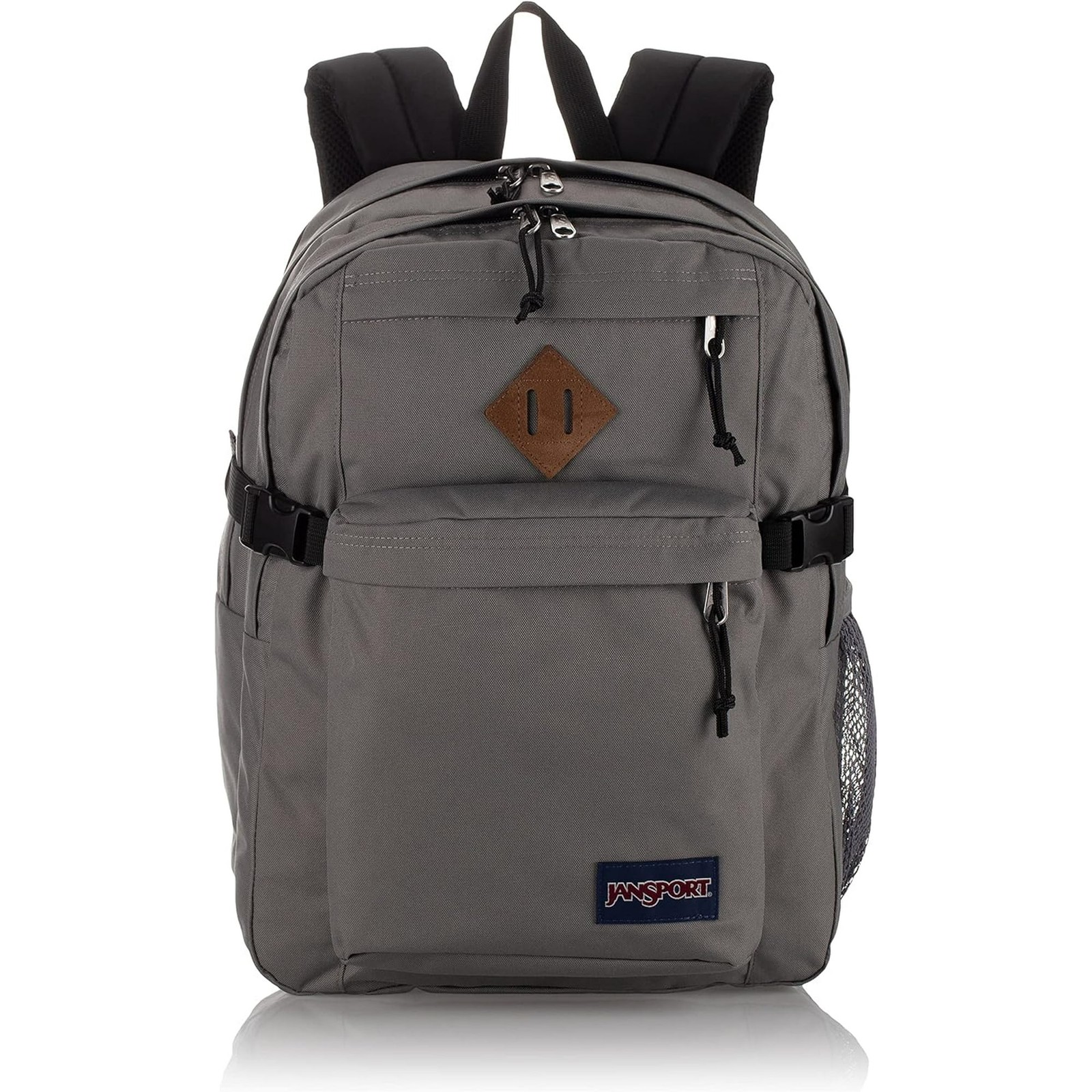 JanSport JS0A4QUL7H6 Main Campus Graphite Grey Backpack 32L