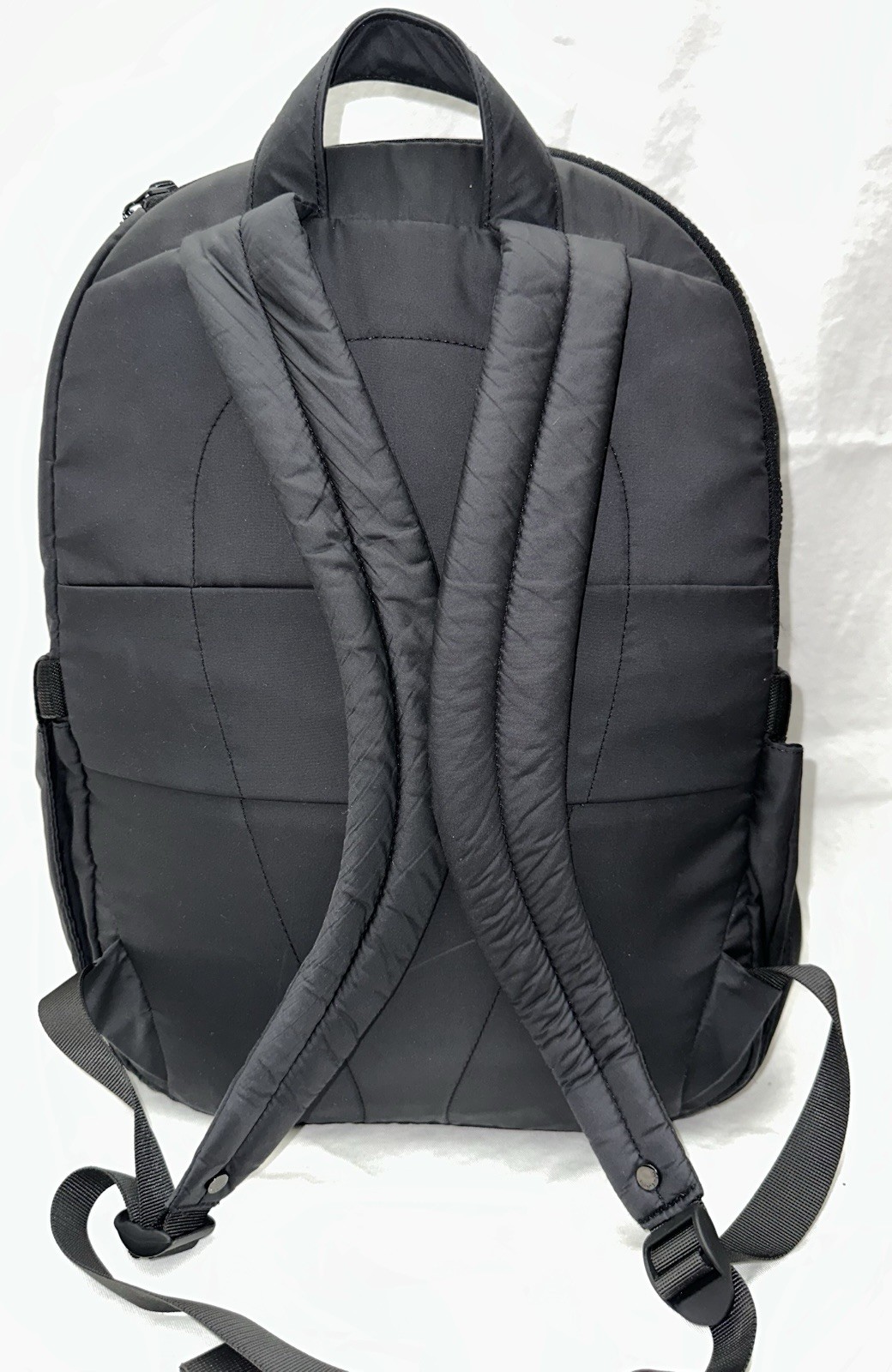 Lululemon Pack It Up Backpack Black Multi-Pocket Travel Bag