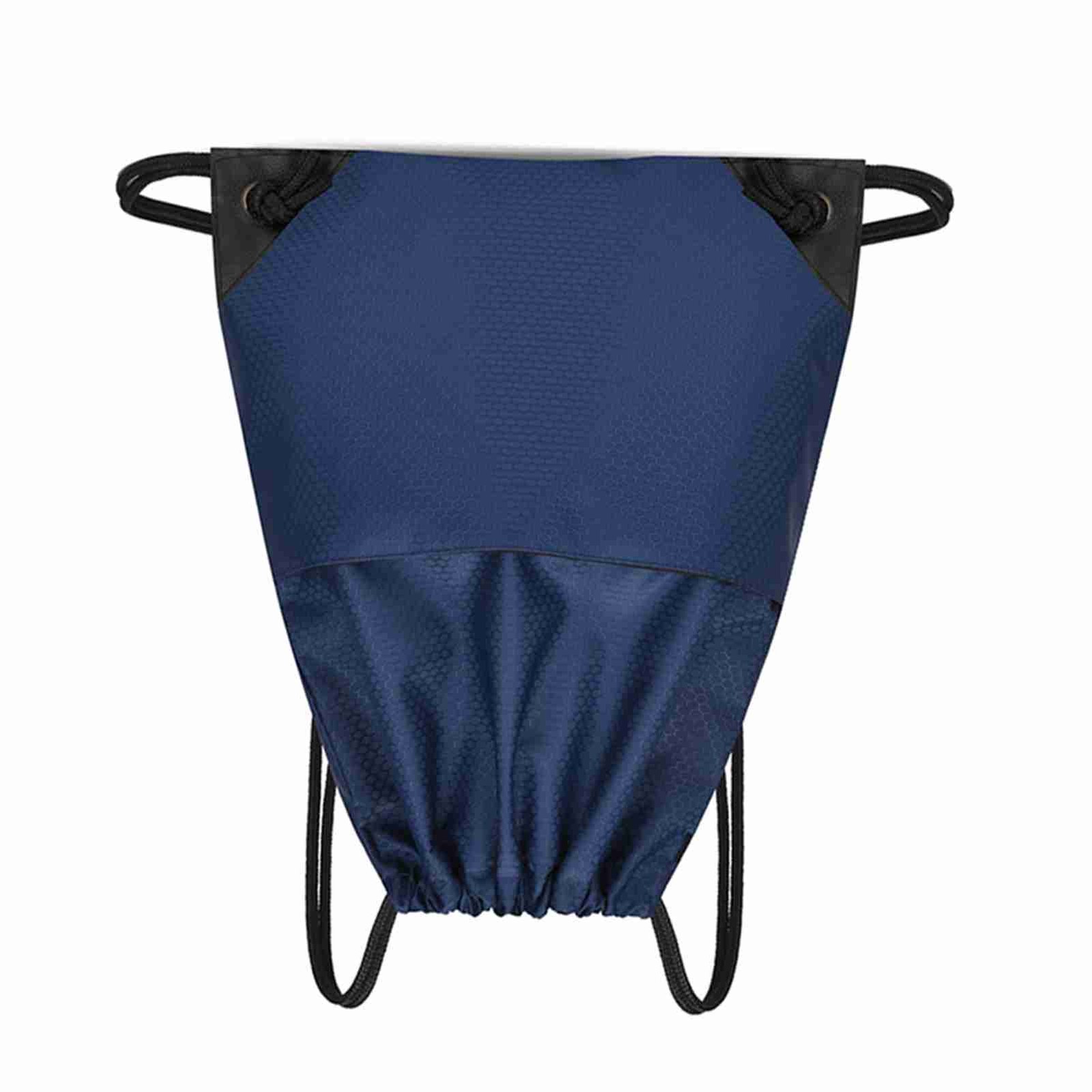 Drawstring Bag Waterproof Oxford Cloth Draw String Back Sack With S1L7