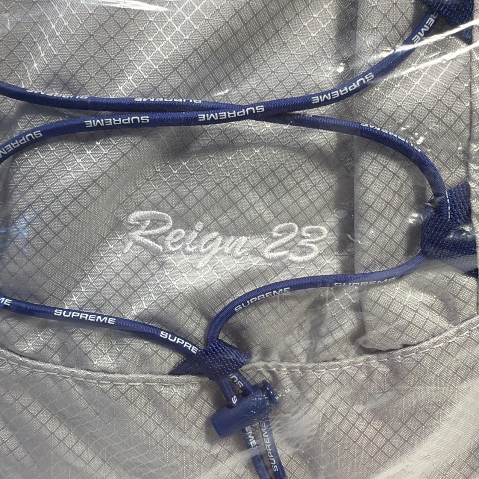 Supreme SS22 Reign 23 Backpack Silver NEW