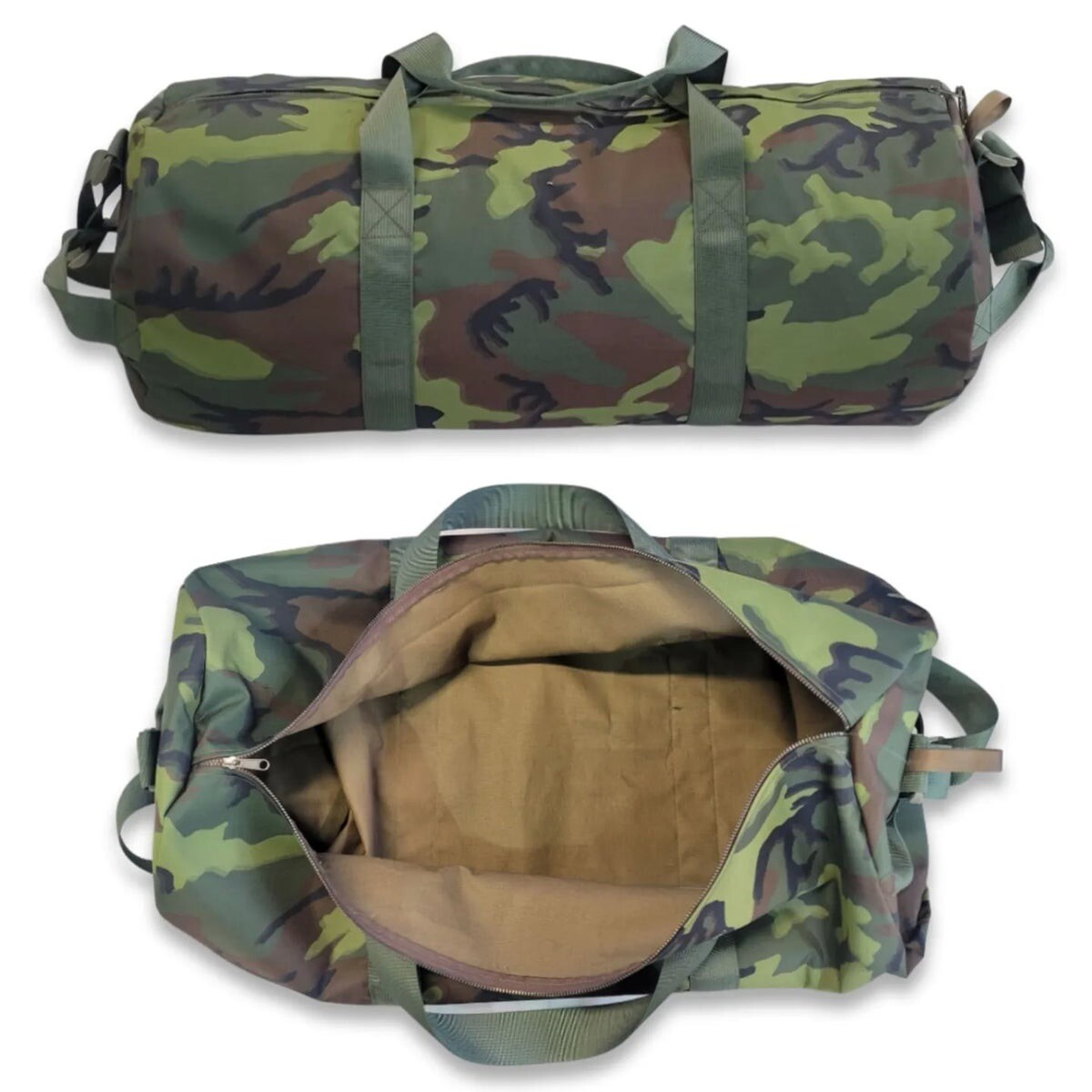 Custom Erdl Vietnam Nam Era Camo Camouflage M81 Duffle Duffel Bag Tactical