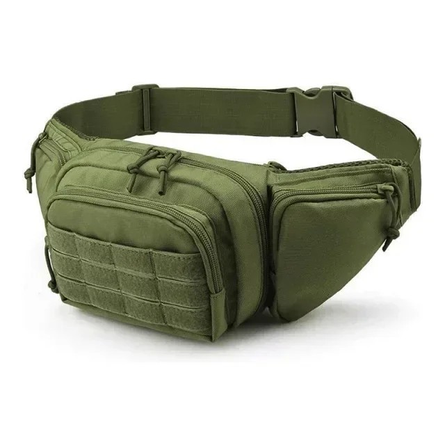 Tactical Multi-Function Waist Pack Fanny Bag Nylon Shoulder Men Hiking Sports
